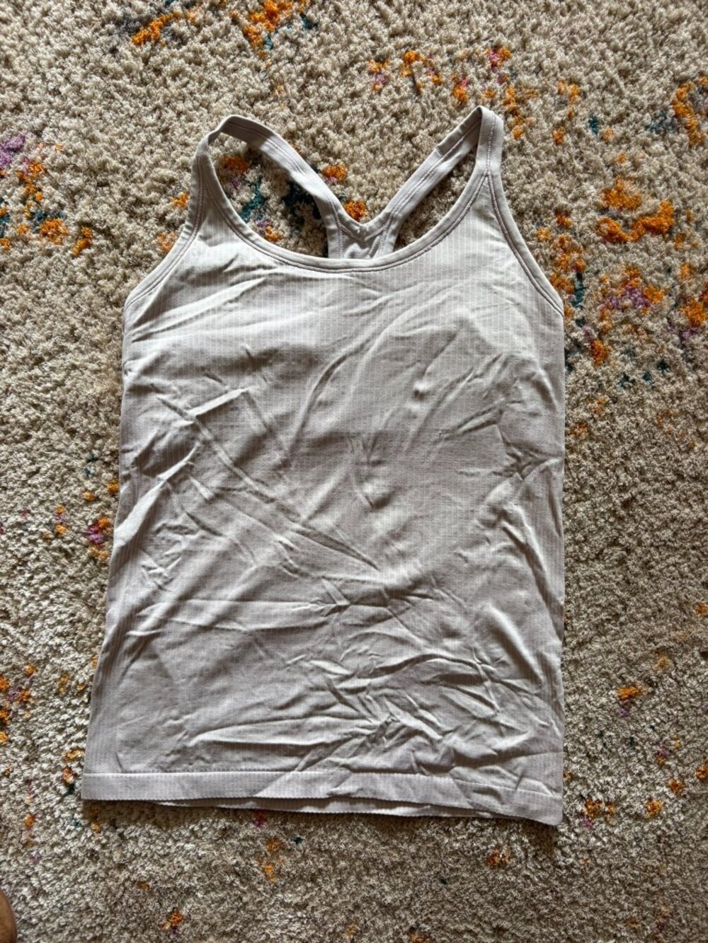 Lululemon Ebb To Street Ribbed Tank Built-In Bra